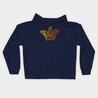 Mask. Venice Carnival Kids Hoodie